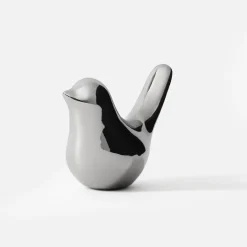 Figurki Dekoracyjne|inny Figurka dekoracyjna srebrna PTAK 8 cm