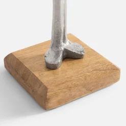 Figurki Dekoracyjne|inny Figurka dekoracyjna srebrna JOGA MIX 35 cm