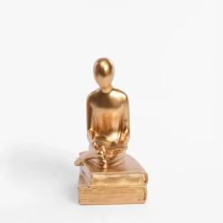 Figurki Dekoracyjne|inny Figurka dekoracyjna złota 12,5x20 cm