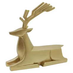 Figurka JELEŃ złoty 21 cm.