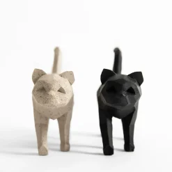 Figurki Dekoracyjne|inny Figurka KOT geometryczny MIX 15 cm