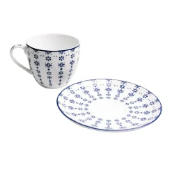 Porcelana Bogucice Filiżanka FLISTY ze spodkiem 200 ml