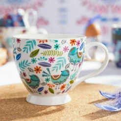 Filiżanki I Spodki|Altom Filiżanka na nóżce JUMBO FOLK 350 ml