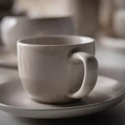 inny Filiżanka ze spodkiem ceramiczna 100 ml EYO