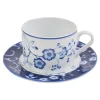 Filiżanki I Spodki|Porcelana Bogucice Filiżanka ze spodkiem EVIA BLUE 220 ml