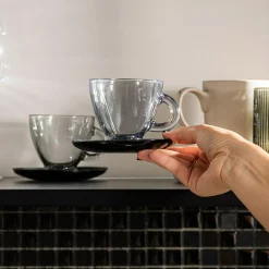 Filiżanka ze spodkiem ROMA MIDNIGHT 230 ml