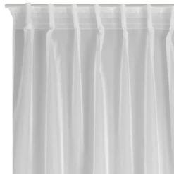Eurofirany Firana do salonu biała SIMONE 140x300 cm