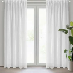 Eurofirany Firana do salonu biała SIMONE 400x300 cm