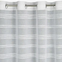 Firany, Zasłony I Akcesoria|Eurofirany Firana na przelotkach biała DOLY 140x250 cm