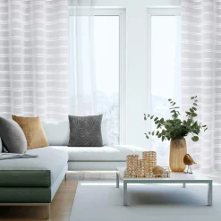 Firany, Zasłony I Akcesoria|Eurofirany Firana na przelotkach biała DOLY 140x250 cm