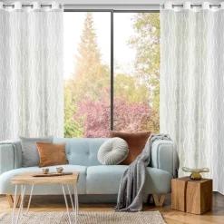 Eurofirany Firana na przelotkach biała FELICJA 140x250 cm