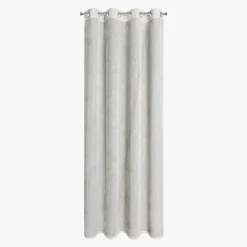 Eurofirany Firana na przelotkach biało-złota AMALIA 140x250 cm