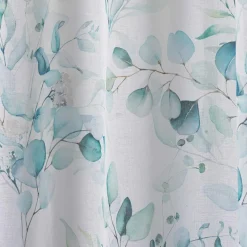 inny Firana na przelotkach niebiesko-biała ALPINA 140x260 cm