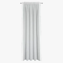 Firany, Zasłony I Akcesoria|Eurofirany Firana na taśmie biała KIRA 140x270 cm