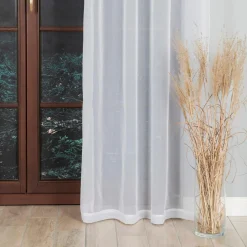 Firany, Zasłony I Akcesoria|inny Firana na taśmie biała WOAL 140x250 cm