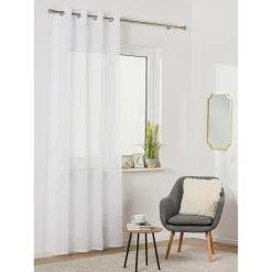 Firana OLIVIA na przelotkach 140x260 cm