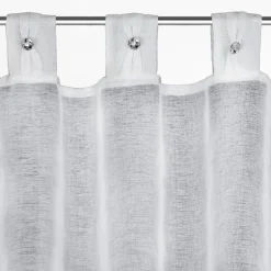 Firany, Zasłony I Akcesoria|Eurofirany Firana zazdrostka biała SEVILLA 90x150 cm