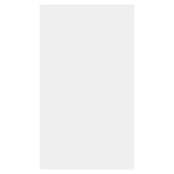 Blendy, Formatki I Cokoły|Qubik Formatka wisząca FORLI 34,5x60 premium biały