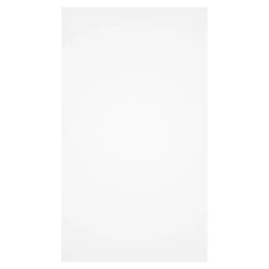 Blendy, Formatki I Cokoły|Qubik Formatka wisząca SOLA 34,5x60 biały polarny połysk