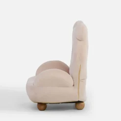 Pufy Dla Dzieci|Stoliki I Krzesła Dla Dzieci|inny Fotel AKUKA w kształcie misia jasny beż