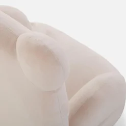 Pufy Dla Dzieci|Stoliki I Krzesła Dla Dzieci|inny Fotel AKUKA w kształcie misia jasny beż