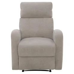 Fotel beżowy z funkcją relaks BLOOM