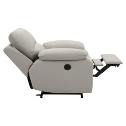 Impresti Fotel beżowy z funkcją relaks OPUS