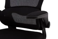 Fotel biurowy czarny KZANO