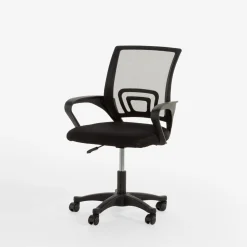 Fotele Biurowe| Fotel biurowy czarny LINERTA