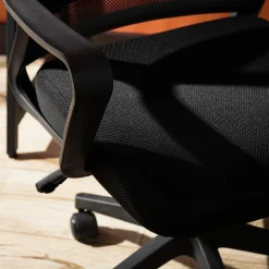 Dzieci Fotel biurowy czarny UUBI