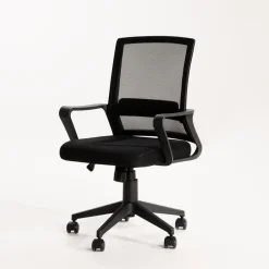 Dzieci Fotel biurowy czarny UUBI