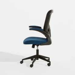 Dzieci Fotel biurowy granatowo-czarny SARBIENO