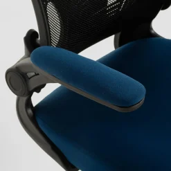 Dzieci Fotel biurowy granatowo-czarny SARBIENO