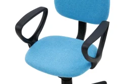 Dzieci Fotel biurowy jasnoniebieski NUPIG