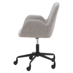 Dzieci Fotel biurowy kremowy LERMA