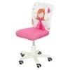 Dzieci Fotel biurowy LADYROSE