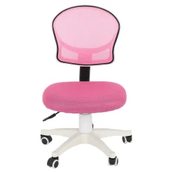 Dzieci Fotel biurowy różowy LILAC