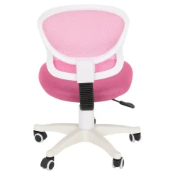 Dzieci Fotel biurowy różowy LILAC