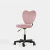 Fotele I Krzesła Do Biurka Dla Dzieci|Fotele Biurowe Dziecięce| Fotel biurowy serce różowy LOVIN