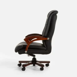 Fotel biurowy skórzany MONARCHE