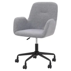 Fotele I Krzesła Do Biurka Dla Dzieci|Fotele Biurowe| Fotel biurowy szary LERMA
