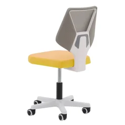 Dzieci Fotel biurowy żółty BUZZSEAT