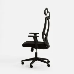 Dzieci inny Fotel biurowy z regulacją czarny ORPEUS
