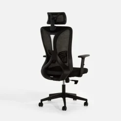 Dzieci inny Fotel biurowy z regulacją czarny ORPEUS