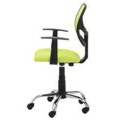 Dzieci Fotel biurowy z siatką mesh zielony NOPE