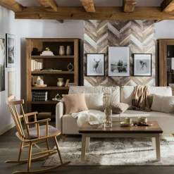 Krzesła|Fameg Fotel bujany drewniany ROKANDI