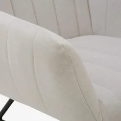 Fotel bujany jasnoszary MOGDO