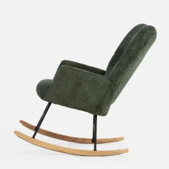 Fotele Wypoczynkowe|inny Fotel bujany JEXLA zielony