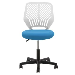 Dzieci Fotel dziecięcy niebiesko-biały MINISIT