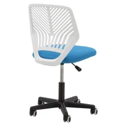 Dzieci Fotel dziecięcy niebiesko-biały MINISIT